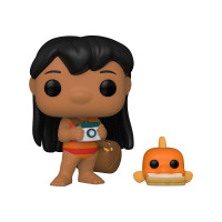 Ігрова фігурка FUNKO POP! серії "Ліло та Стіч" - ЛІЛО З РИБКОЮ