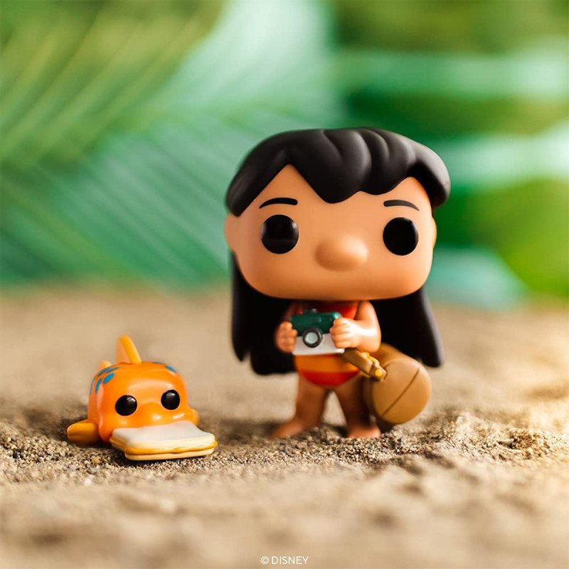 Ігрова фігурка FUNKO POP! серії "Ліло та Стіч" - ЛІЛО З РИБКОЮ