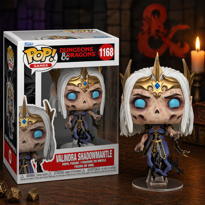 Ігрова фігурка FUNKO POP! серії "Підземелля та Дракони" - ВАЛІНДРА ШЕДОУМАНТЛ