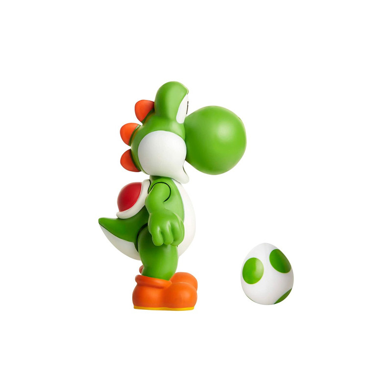 Ігрова фігурка з артикуляцією SUPER MARIO - ЗЕЛЕНИЙ ЙОШІ (10 cm, з аксес.)