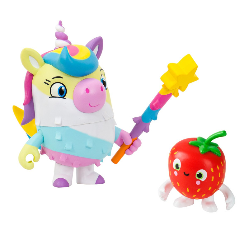 Ігровий набір PINATA SMASHLINGS – ЄДИНОРІГ ЛУНА (1 велика фігурка, 2 екскл. фігурки)
