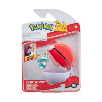 Ігровий набір POKEMON W14 - ФРОКІ В ПОКЕБОЛІ (ігрова фігурка, покебол)