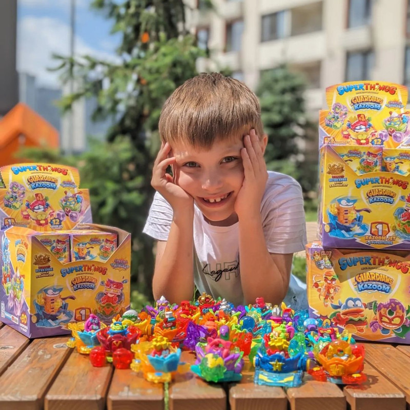 Ігровий набір SUPERTHINGS серії «Guardians of Kazoom» S2 – РЕАКТИВНИЙ ТРАНСПОРТ (транспорт, фігурка)