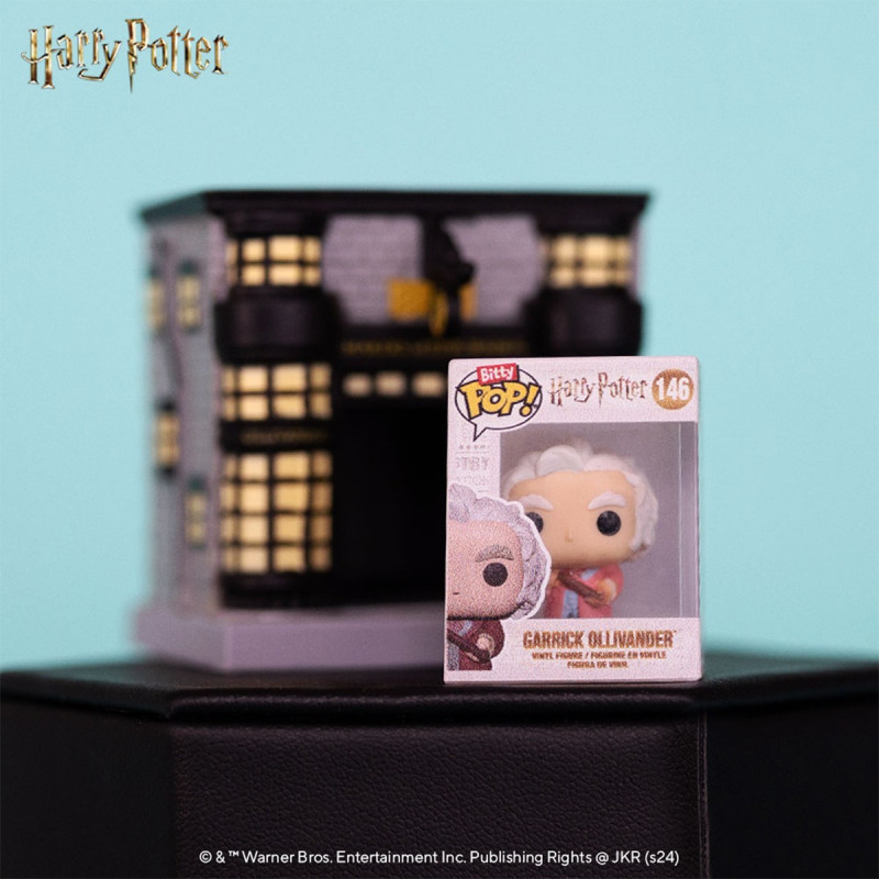 Набір фігурок BITTY POP! Town серії "Гаррі Поттер" - ОЛІВАНДЕР І КРАМНИЦЯ ЧАРІВНИХ ПАЛИЧОК
