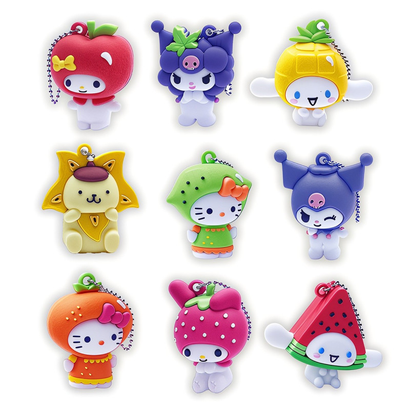 Дисплей фігурок-сюрпризів COOL THINGS серії "Hello Kitty Charms" - ТУТТІ-ФРУТТІ (18 шт.)