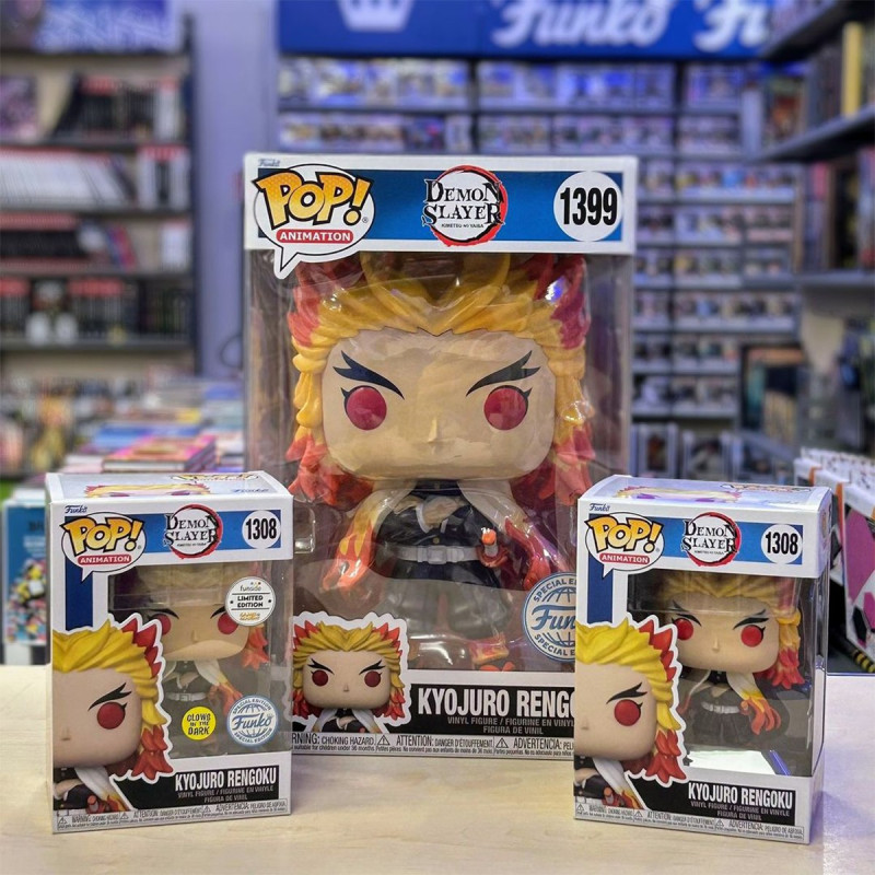 Ігрова фігурка FUNKO POP! cерії "Вбивця демонів" - РЕНГОКУ (26 cm)