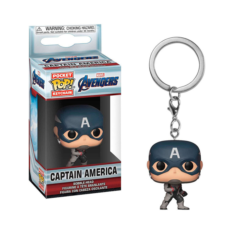 Ігрова фігурка на кліпсі FUNKO POP! серії "Месники: Фінал" - КАПІТАН АМЕРИКА