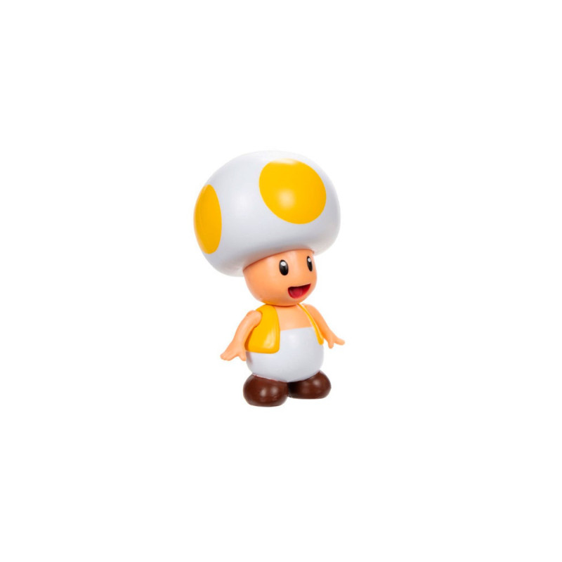Ігрова фігурка з артикуляцією SUPER MARIO - ЖОВТИЙ ТОАД (6 cm)