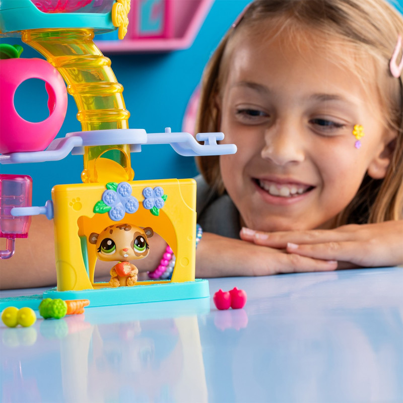 Ігровий набір LITTLEST PET SHOP – ФАБРИКА РОЗВАГ (2 фігурки, фабрика, аксес.)