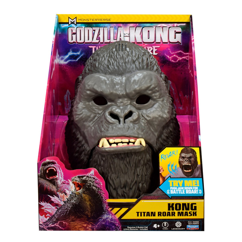Інтерактивна іграшка GODZILLA VS. KONG - МАСКА КОНГА (звук)