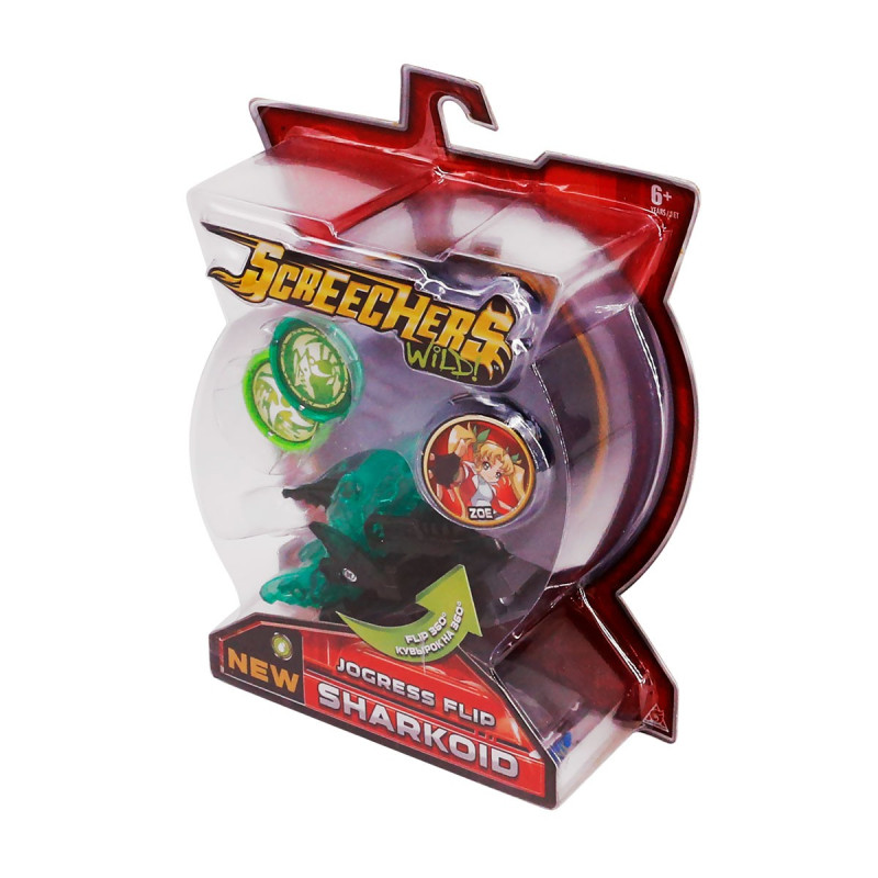 Машинка-трансформер SCREECHERS WILD! S2 L1 - ШАРКОЇД