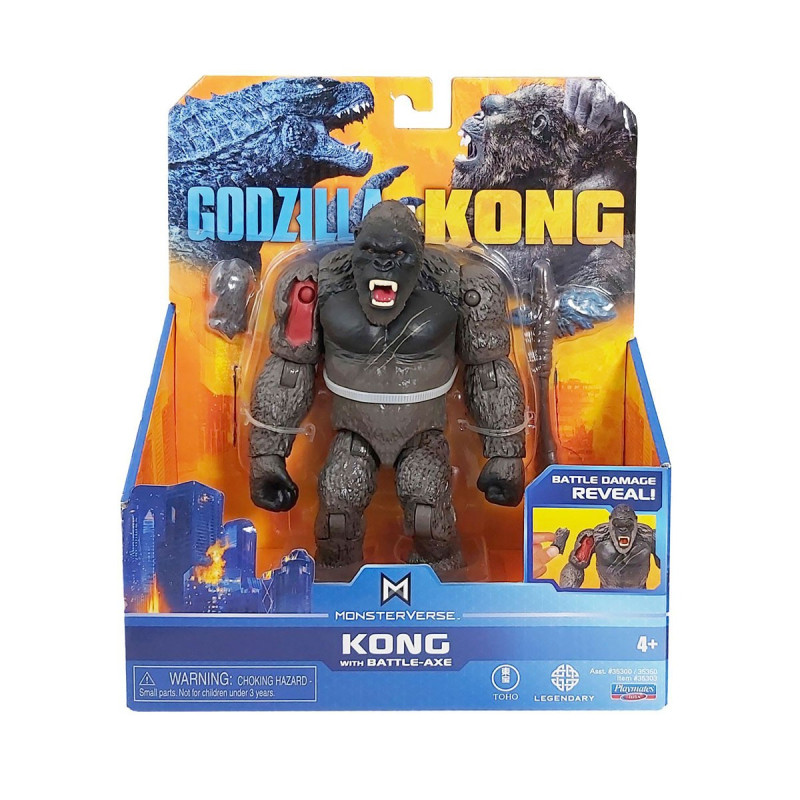 Фігурка GODZILLA VS. KONG – КОНГ З БОЙОВОЮ СОКИРОЮ (15 сm)