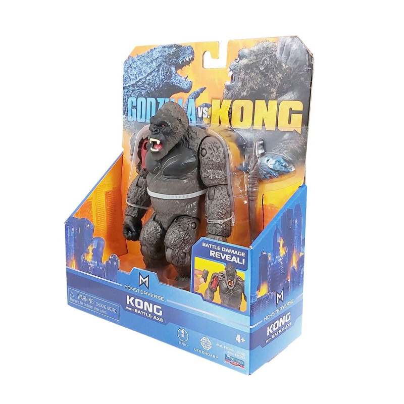 Фігурка GODZILLA VS. KONG – КОНГ З БОЙОВОЮ СОКИРОЮ (15 сm)