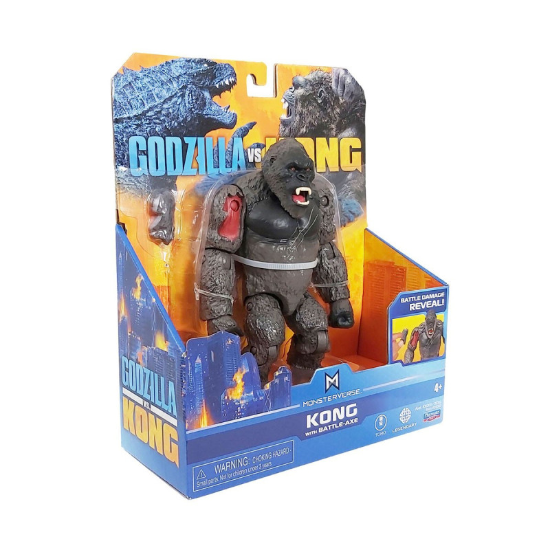 Фігурка GODZILLA VS. KONG – КОНГ З БОЙОВОЮ СОКИРОЮ (15 сm)