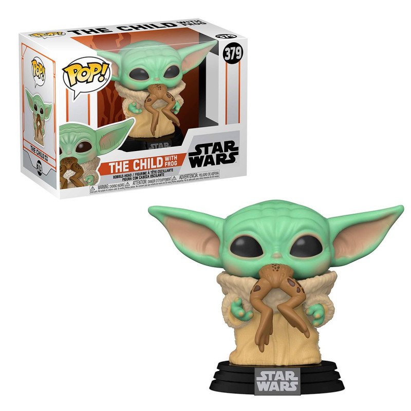 Ігрова фігурка FUNKO POP! серії "Мандалорець" - МАЛЮК З ЖАБОЮ