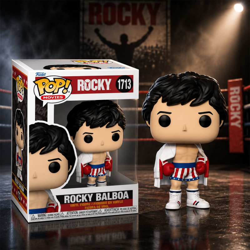 Ігрова фігурка FUNKO POP! серії "Роккі 4" - РОККІ БАЛЬБОА