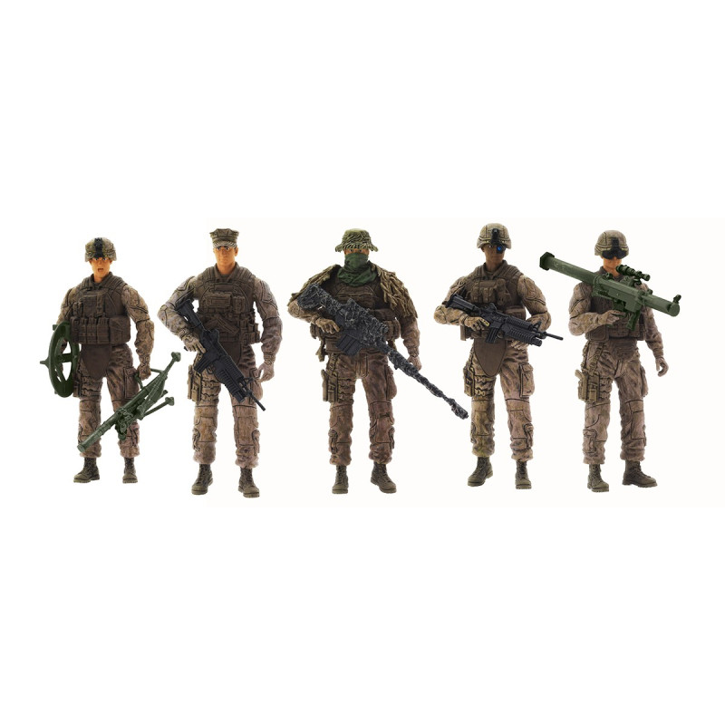 Ігровий набір фігурок солдатів ELITE FORCE — РОЗВІДКА (5 фігурок, аксес.)