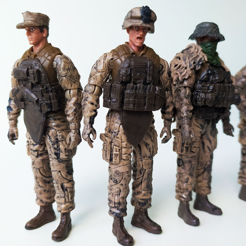 Ігровий набір фігурок солдатів ELITE FORCE — РОЗВІДКА (5 фігурок, аксес.)