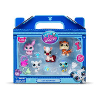 Ігровий набір LITTLEST PET SHOP – ЗИМОВІ ПРИГОДИ (5 фігурок, аксес.)