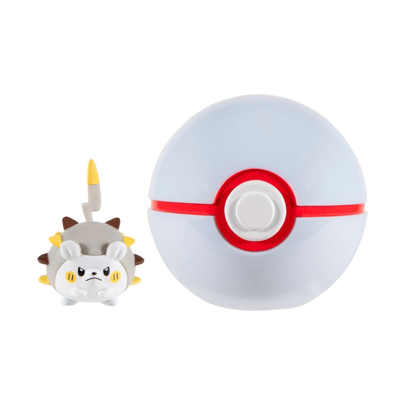 Ігровий набір POKEMON W16 - ТОГЕДЕМАРУ В ПОКЕБОЛІ (ігрова фігурка, покебол)