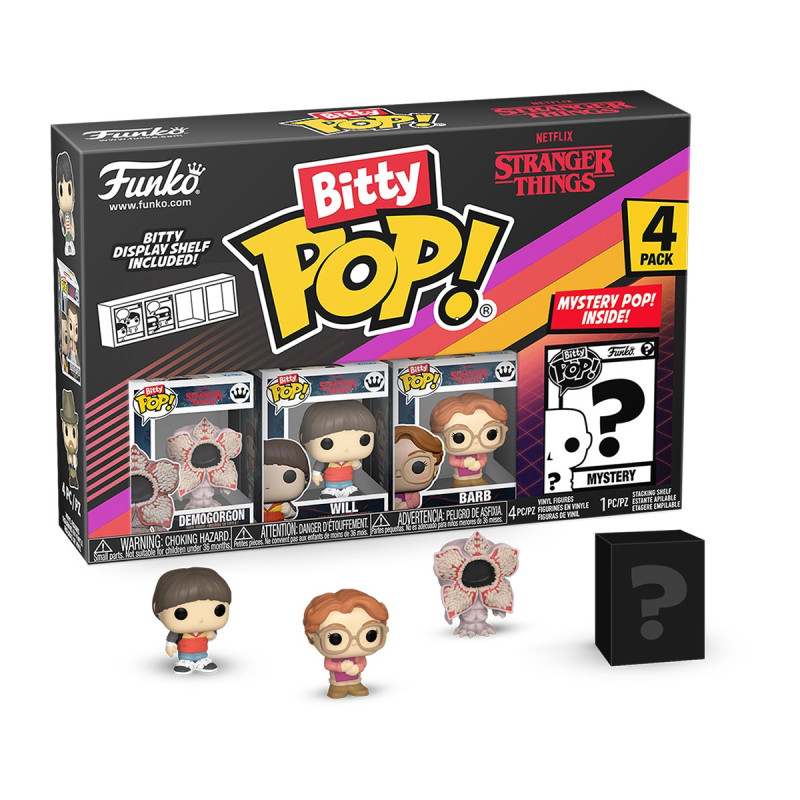 Набір ігрових фігурок BITTY POP! серії "Дивні дива" - ДЕМОГОРГОН (4 фігурки в ас.)