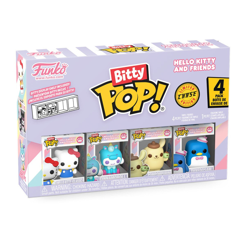 Набір ігрових фігурок BITTY POP! серії "Sanrio" - ХЕЛОУ КІТТІ (4 фігурки в ас.)
