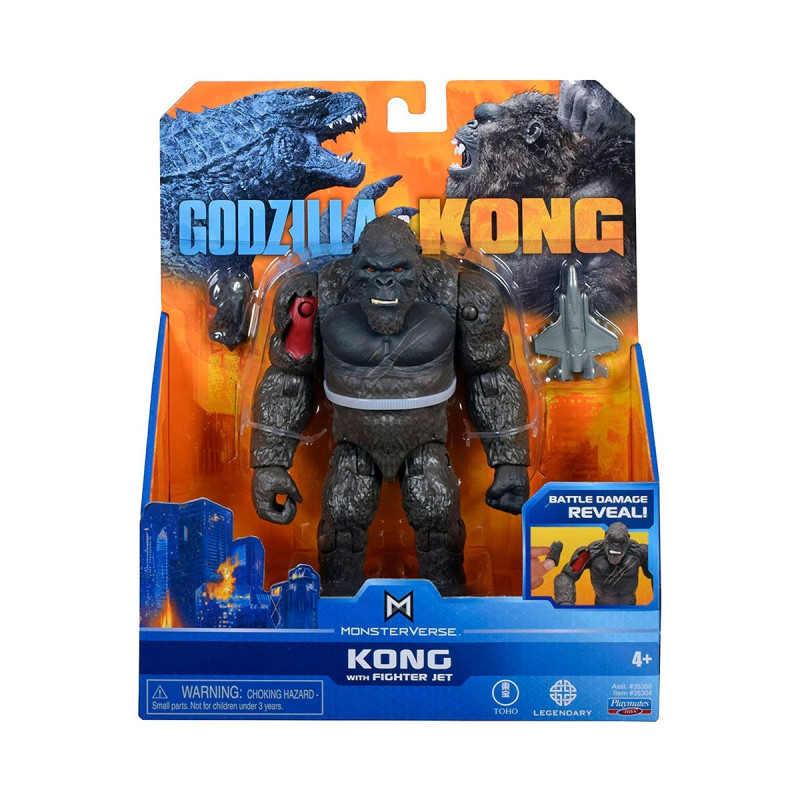 Фігурка GODZILLA VS. KONG – КОНГ З ВИНИЩУВАЧЕМ (15 сm)