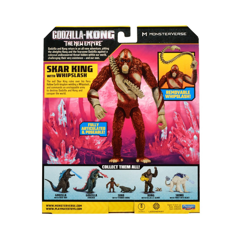 Фігурка GODZILLA X KONG – СКАР КІНГ ЗІ ЗБРОЄЮ (15 cm)