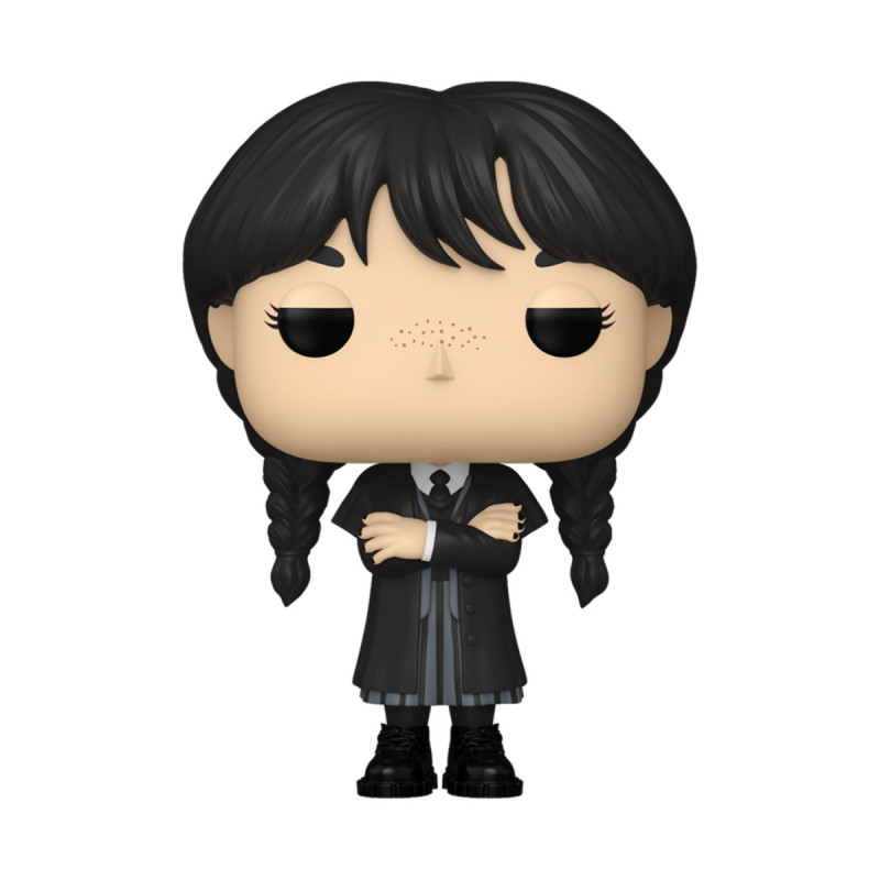 Ігрова фігурка FUNKO POP! серії "Венздей" - ВЕНЗДЕЙ (ЧОРНЕ ПАЛЬТО)