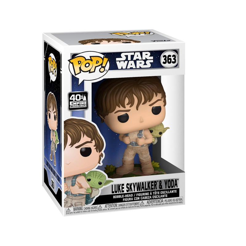 Ігрова фігурка FUNKO POP! серії "Зоряні війни. Епізод 5" - ЛЮК З ЙОДОЮ