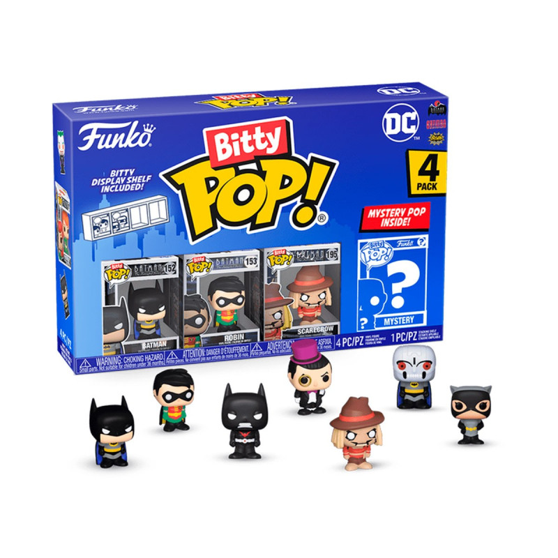 Набір ігрових фігурок BITTY POP! серії "DC" (4 фігурки в асорт.)
