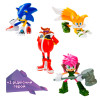 Набір ігрових фігурок SONIC PRIME – ПРИГОДИ ЕМІ (5 фiгурок, 6,5 cm)