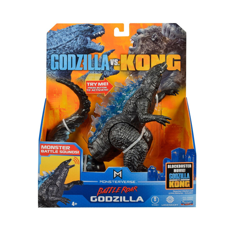 Фігурка GODZILLA VS. KONG – ҐОДЗІЛЛА ДЕЛЮКС (17 сm, звук)