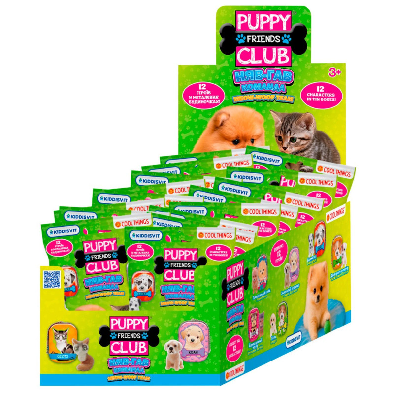 Фігурка-сюрприз COOL THINGS серії "Puppy Club" - НЯВ-ГАВ КОМАНДА (в ас.)