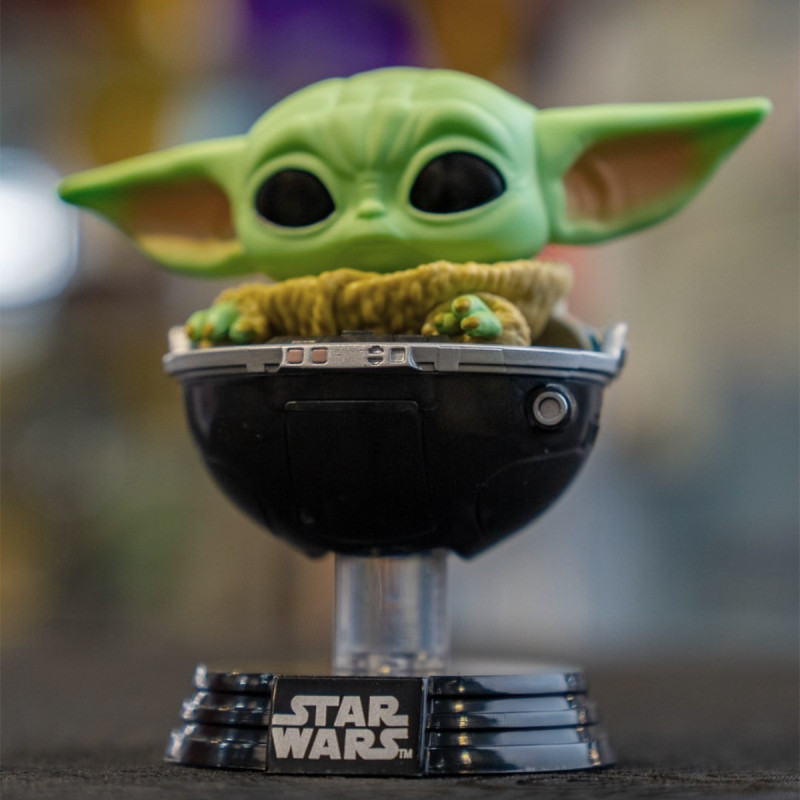Ігрова фігурка FUNKO POP! серії "Мандалорець" - МАЛЮК ҐРОГУ У ВІЗОЧКУ