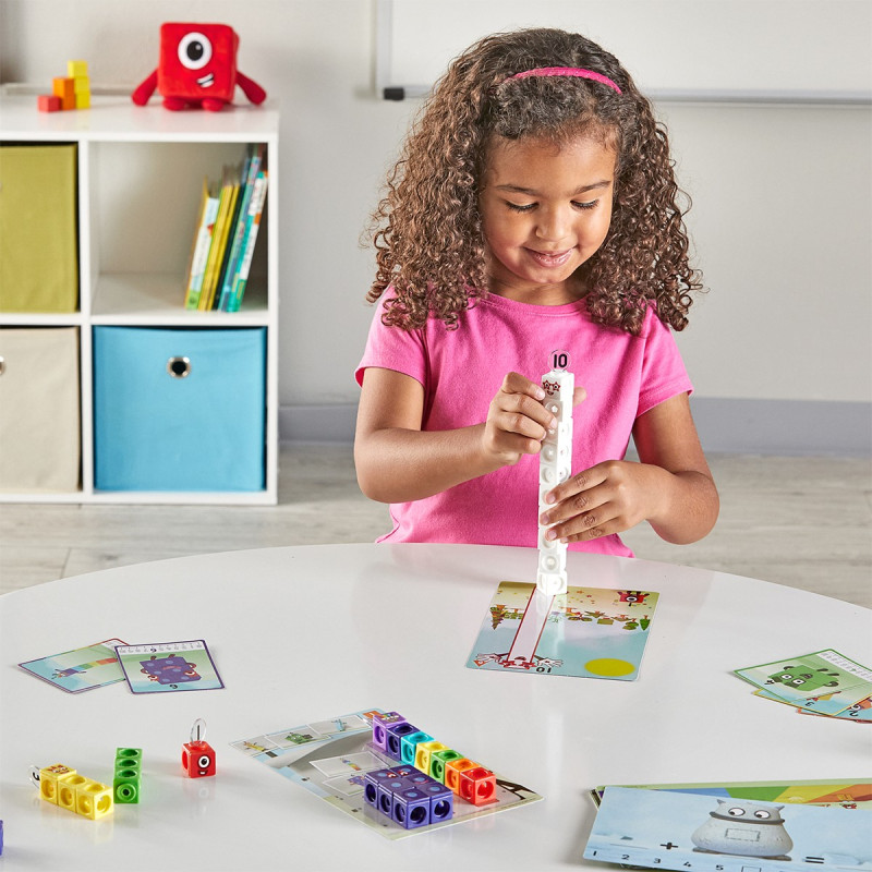 Навчальний iгровий набір LEARNING RESOURCES серії "Numberblocks" – ВЧИМОСЯ РАХУВАТИ (Mathlink® Cubes)