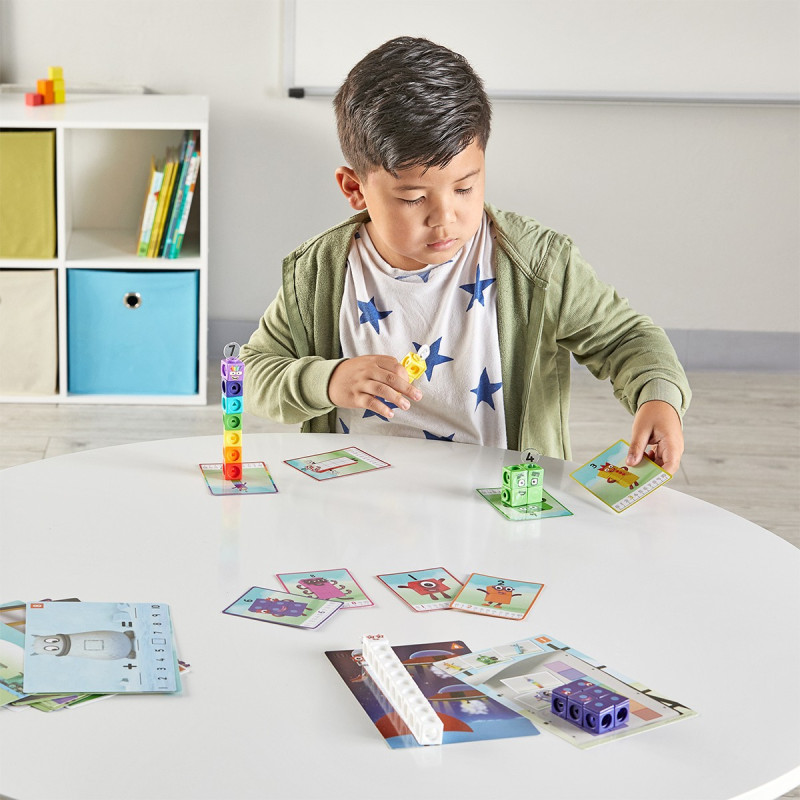 Навчальний iгровий набір LEARNING RESOURCES серії "Numberblocks" – ВЧИМОСЯ РАХУВАТИ (Mathlink® Cubes)