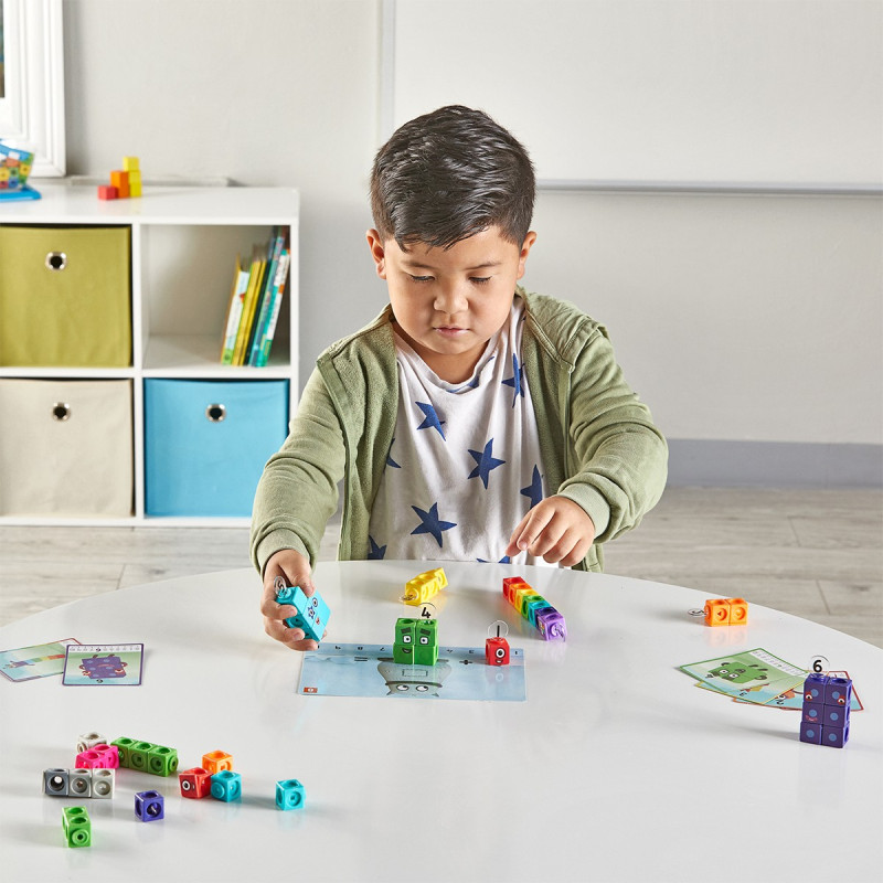 Навчальний iгровий набір LEARNING RESOURCES серії "Numberblocks" – ВЧИМОСЯ РАХУВАТИ (Mathlink® Cubes)