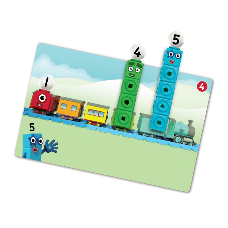 Навчальний iгровий набір LEARNING RESOURCES серії "Numberblocks" – ВЧИМОСЯ РАХУВАТИ (Mathlink® Cubes)