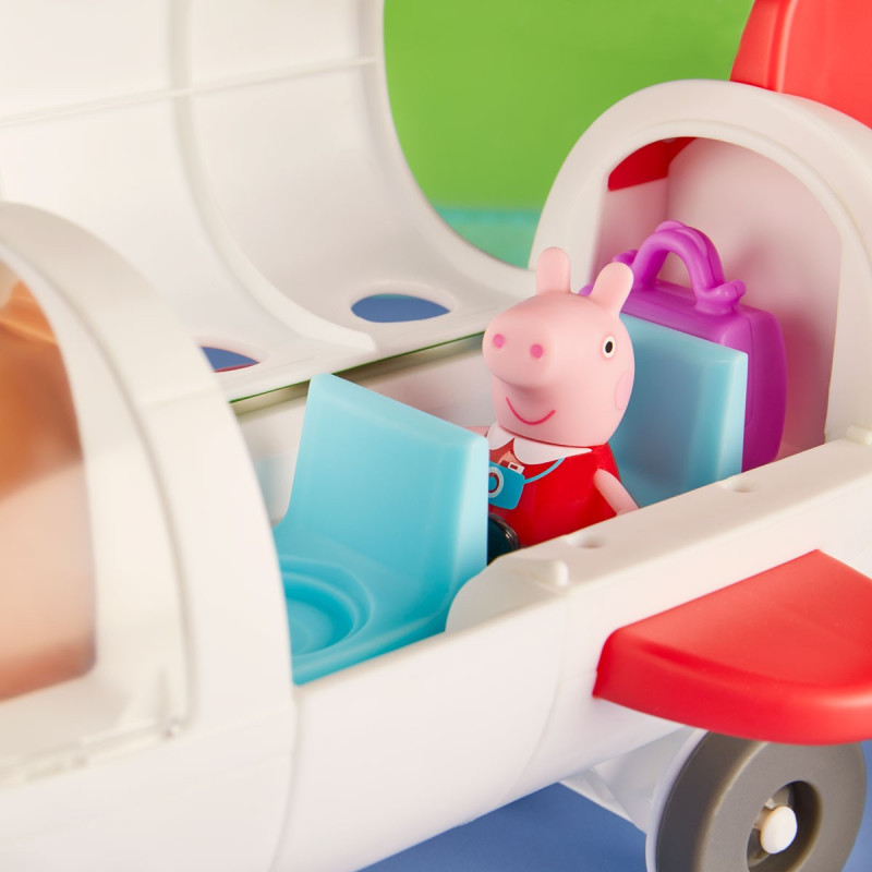 Ігровий набір Peppa - ЛІТАК ПЕППИ (літак, фiгурка Пеппи, аксесуар)