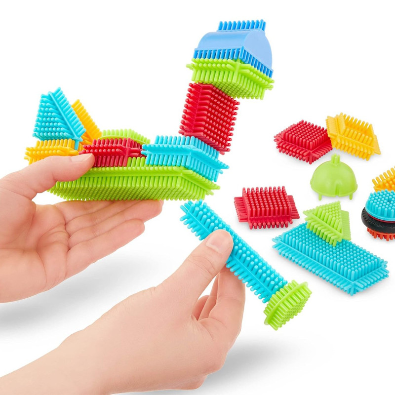 Конструктор серії Bristle Blocks - БУДІВЕЛЬНИК (56 деталей, у коробці)