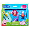 Ігровий набір PEPPA FIGURINES серії "Моменти з Пеппою" – СЕСТРИЧКИ НА ПРОГУЛЯНЦІ