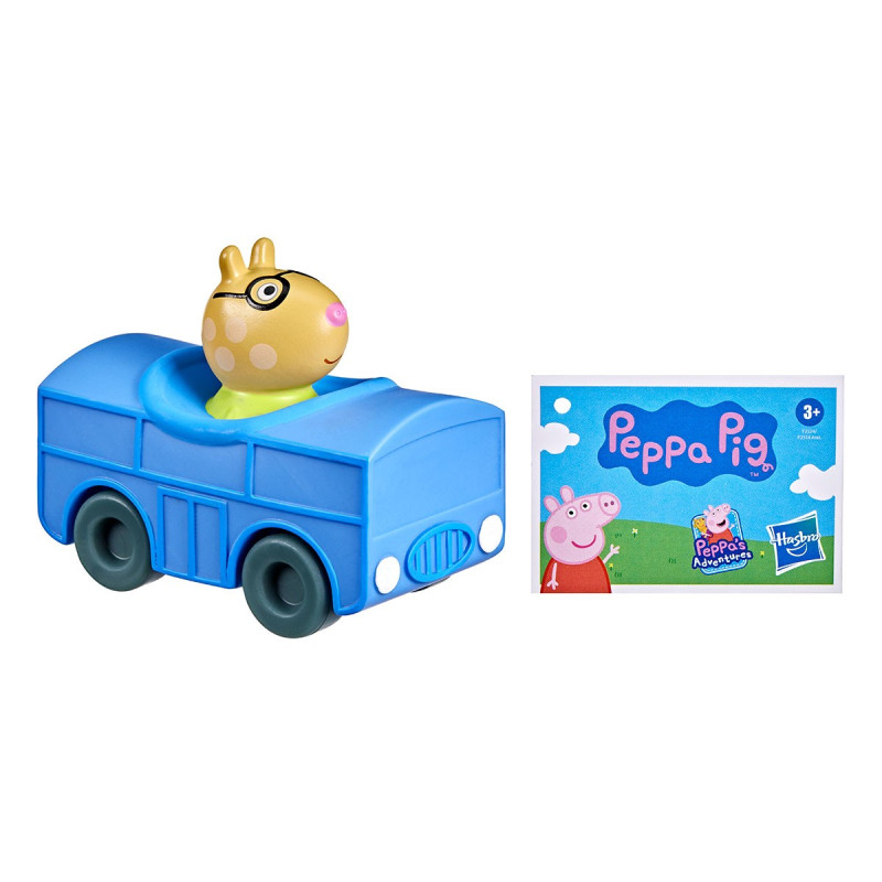 Міні-машинка Peppa - ПЕДРО В ШКІЛЬНОМУ АВТОБУСІ