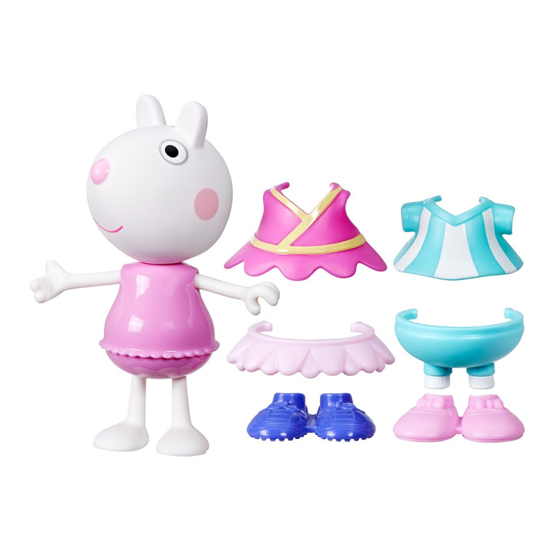 Ігровий набір PEPPA FIGURINES серії "Модна пригода" - ОДЯГНИ СЮЗІ