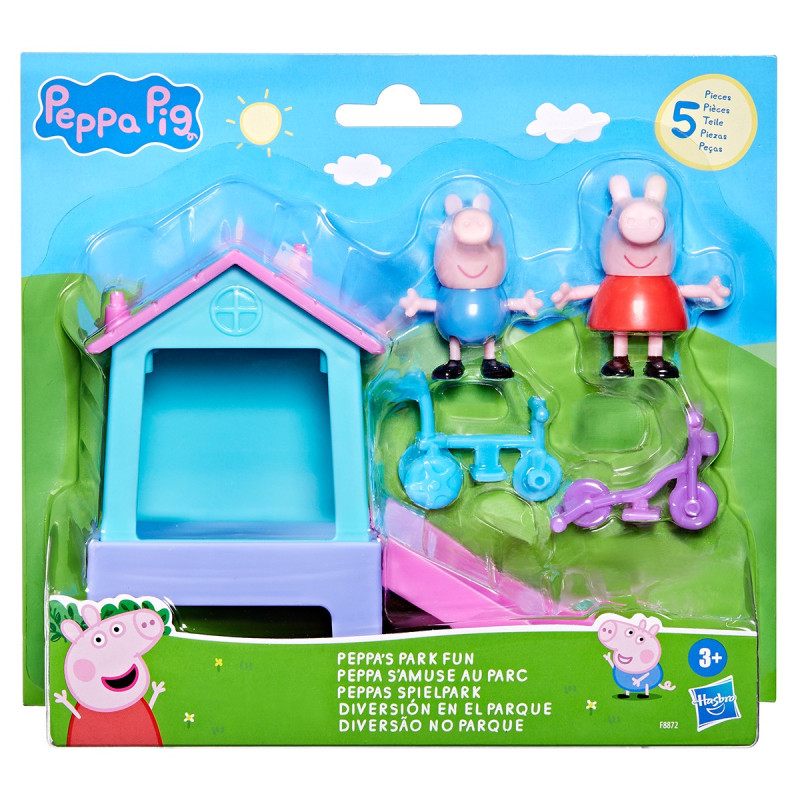 Ігровий набір PEPPA FIGURINES – ВЕСЕЛОЩІ У ПАРКУ