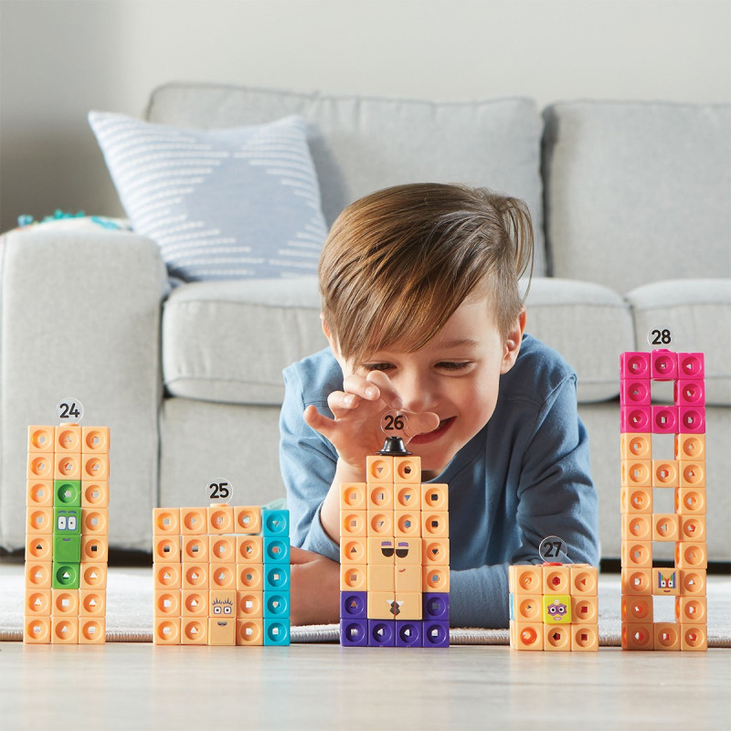 Навчальний ігровий набір LEARNING RESOURCES серії "Numberblocks" - ВЧИМОСЯ РАХУВАТИ 21-30 Mathlink®