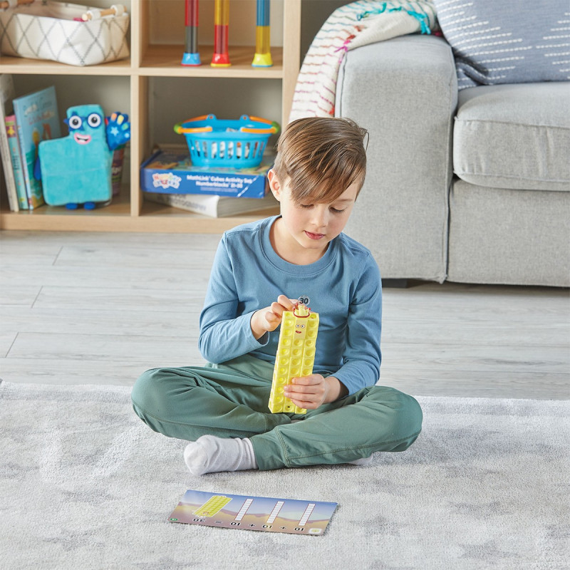 Навчальний ігровий набір LEARNING RESOURCES серії "Numberblocks" - ВЧИМОСЯ РАХУВАТИ 21-30 Mathlink®