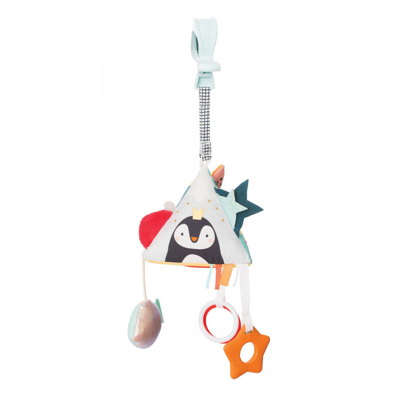 Розвиваюча іграшка-підвіска колекції "Полярне сяйво" - СНІГОВА ПІРАМІДКА