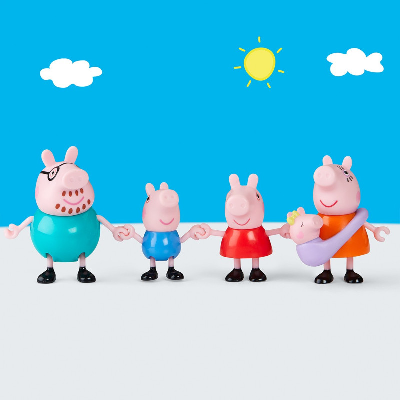 Набір фігурок PEPPA FIGURINES – ВЕЛИКА РОДИНА ПЕППИ