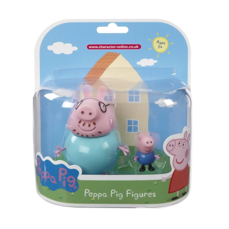Набір фігурок Peppa - СІМ'Я ПЕППИ (Джордж та Папа)
